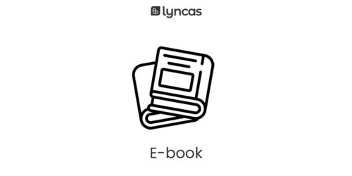 ícone - Livros - Representando E-book Material Rico Produzido Pela Lyncas
