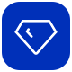 ícone - diamante - representando os valores da Lyncas