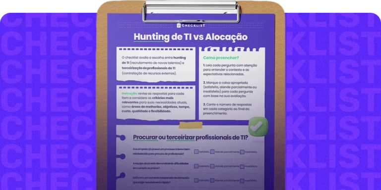 Hunting de TI vs. alocação de profissionais